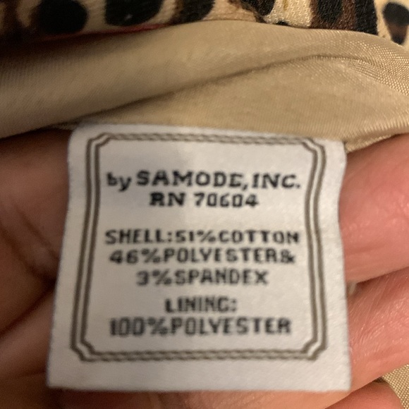 Leopard print animal jacket size M - Picture 4 of 5